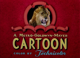 Screenshots from the 1942 MGM cartoon Fine Feathered Friend