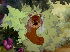 Screenshots from the 1942 MGM cartoon Wild Honey