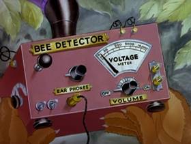Screenshots from the 1942 MGM cartoon Wild Honey
