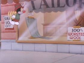 Screenshots from the 1942 Walter Lantz cartoon Goodbye Mr. Moth