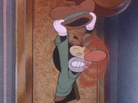 Screenshots from the 1942 Walter Lantz cartoon Goodbye Mr. Moth