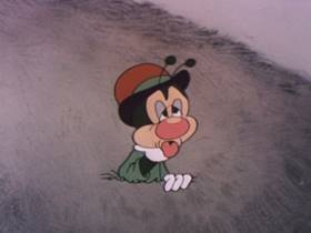 Screenshots from the 1942 Walter Lantz cartoon Goodbye Mr. Moth