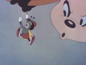 Screenshots from the 1942 Walter Lantz cartoon Goodbye Mr. Moth