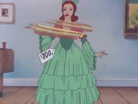 Screenshots from the 1942 Walter Lantz cartoon Goodbye Mr. Moth