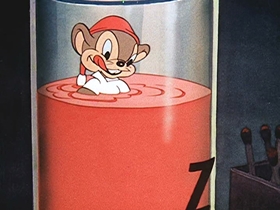 Screenshots from the 1942 Walter Lantz cartoon Juke Box Jamboree