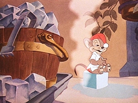 Screenshots from the 1942 Walter Lantz cartoon Juke Box Jamboree