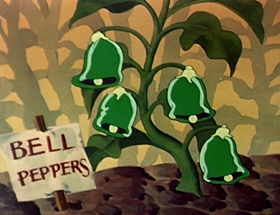 Screenshots from the 1942 Walter Lantz cartoon Andy Panda