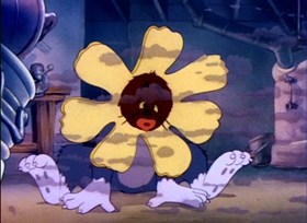 Screenshots from the 1943 MGM cartoon Yankee Doodle Mouse