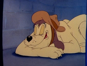 Screenshots from the 1943 MGM cartoon War Dogs