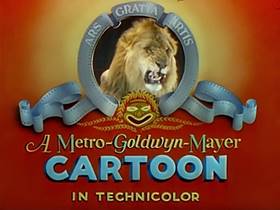 Screenshots from the 1943 MGM cartoon The Stork