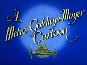 Screenshots from the 1943 MGM cartoon The Stork