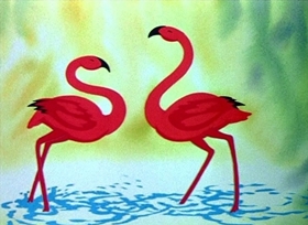 Screenshots from the 1943 Disney cartoon Aquarela do Brasil