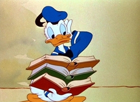 Screenshots from the 1943 Disney cartoon Aquarela do Brasil