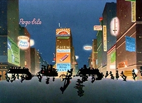 Screenshots from the 1943 Disney cartoon Victory Vehicles