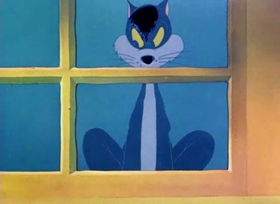 Screenshots from the 1943 Warner Bros. cartoon Fifth Column Mouse