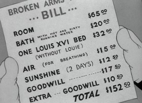 Screenshots from the 1943 Warner Bros. cartoon Porky Pig