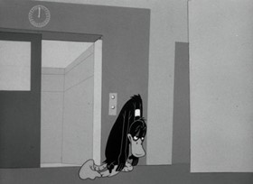Screenshots from the 1943 Warner Bros. cartoon Porky Pig