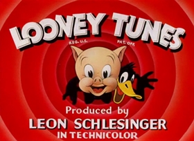 Screenshots from the 1943 Warner Bros. cartoon Daffy the Commando