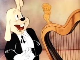 Screenshots from the 1944 Terrytoons cartoon The Butcher of Seville