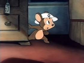 Screenshots from the 1944 Terrytoons cartoon The Helicopter