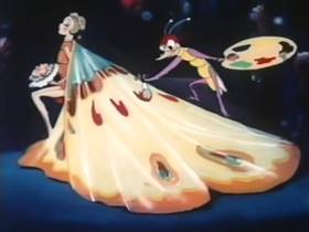 Screenshots from the 1944 Terrytoons cartoon A Day in June