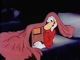 Screenshots from the 1944 Terrytoons cartoon The Frog and the Princess