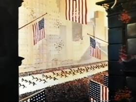 Screenshots from the 1944 Terrytoons cartoon My Boy Johnny