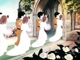 Screenshots from the 1944 Terrytoons cartoon My Boy Johnny