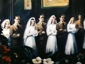 Screenshots from the 1944 Terrytoons cartoon My Boy Johnny