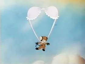 Screenshots from the 1944 Terrytoons cartoon My Boy Johnny