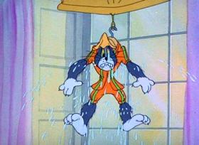 Screenshots from the 1944 MGM cartoon The Zoot Cat