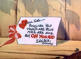 Screenshots from the 1944 MGM cartoon The Zoot Cat