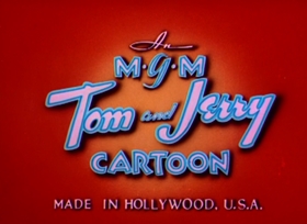 Screenshots from the 1944 MGM cartoon The Million Dollar Cat