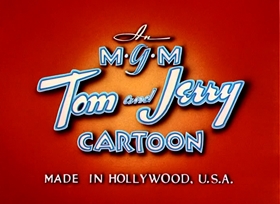 Screenshots from the 1944 MGM cartoon The Bodyguard