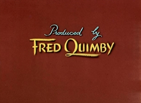 Screenshots from the 1944 MGM cartoon The Bodyguard