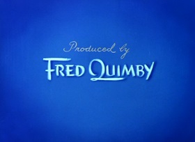 Screenshots from the 1944 MGM cartoon Mouse Trouble