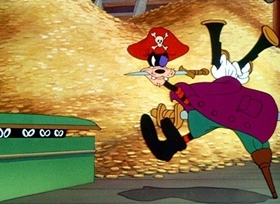 Screenshots from the 1944 Disney cartoon How to Be a Sailor