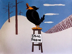 Screenshots from the 1944 Warner Bros. cartoon Tom Turk and Daffy