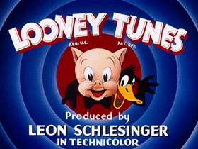 Screenshots from the 1944 Warner Bros. cartoon Tom Turk and Daffy