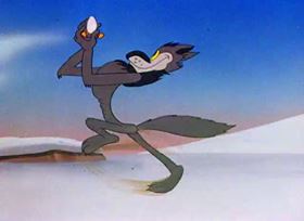 Screenshots from the 1944 Warner Bros. cartoon Booby Hatched