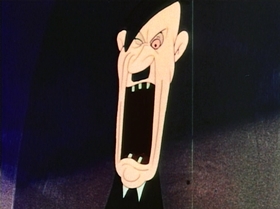 Screenshots from the 1944 UPA cartoon Hell-Bent for Election