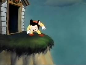 Screenshots from the 1945 Terrytoons cartoon The Port of Missing Mice