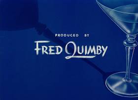 Screenshots from the 1945 MGM cartoon The Mouse Comes to Dinner