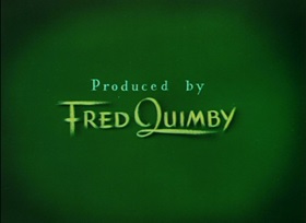 Screenshots from the 1945 MGM cartoon Tee for Two