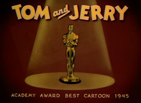 Screenshots from the 1945 MGM cartoon Quiet Please