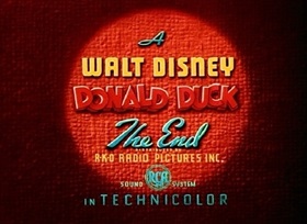 Screenshots from the 1945 Disney cartoon The Clock Watcher