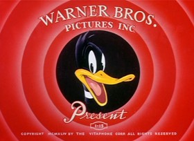 Screenshots from the 1945 Warner Bros. cartoon Draftee Daffy