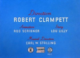 Screenshots from the 1945 Warner Bros. cartoon Draftee Daffy