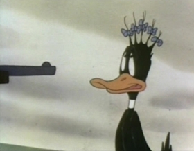 Screenshots from the 1945 Warner Bros. cartoon Ain