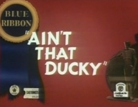 Screenshots from the 1945 Warner Bros. cartoon Ain